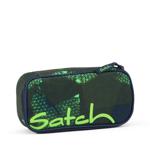 Satch by Ergobag Stort Box penalhus - Infra Green